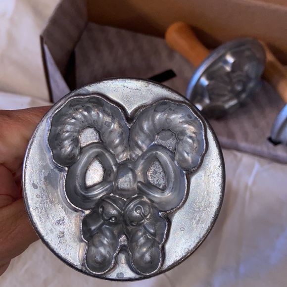 New Nordic Ware Holiday Christmas Cookie Stamp,  3 Piece Set - Picture 4 of 10